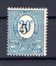 Oberschlesien 10 PFVI ABART **