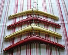 4 Vintage Kleiderbügel Holz