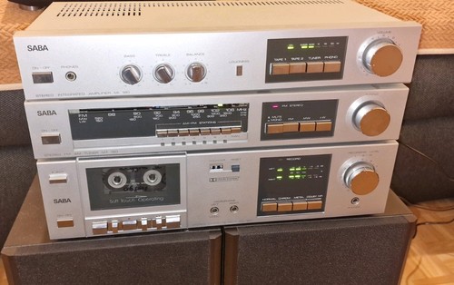Saba stereoanlage verstärker - saba,