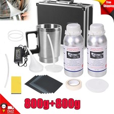 800g+800g Scheinwerfer Profi Aufbereitung Set/Bedampfen/Reparatur/Bedampfer HOT