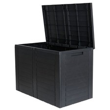 Balkon auflagenbox holz - balkon, optik