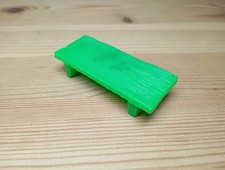 Schleich Geschlumpfe Zubehör Schlümpfe Tisch grün 40030 Bastler Einzelteile