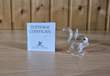 Swarovski "Kristall-Eichhörnchen" ca. 4,5 cm hoch