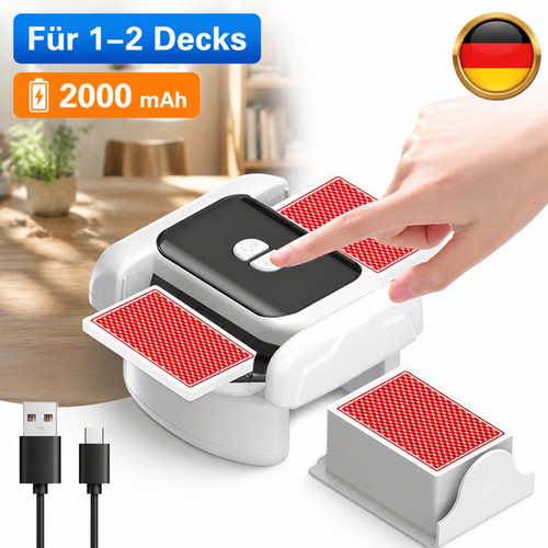 Elektrischer kartenmischer - elektrischer,