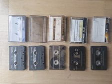 TDK sa 90, Scotch XSII Sp60, Maxwell XLII 90, Fuji K2X 60