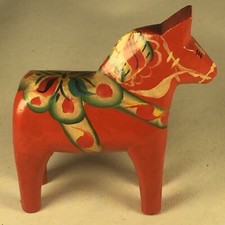 Dala Pferd Schweden Etikett