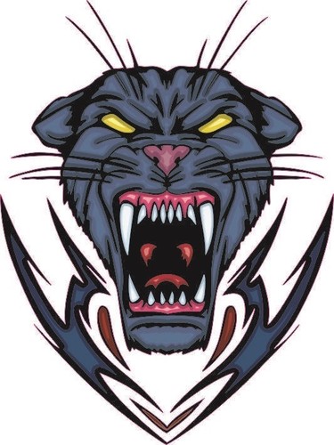 Aufkleber panther motiv 3 - aufkleber, nr.