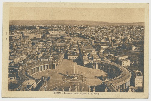 Roma panorama dalla - roma,