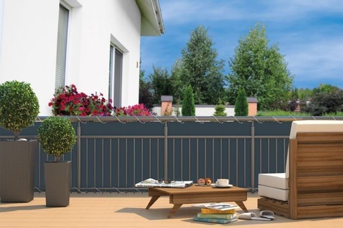 Balkon sichtschutz anthrazit - balkon‑sichtschutz,