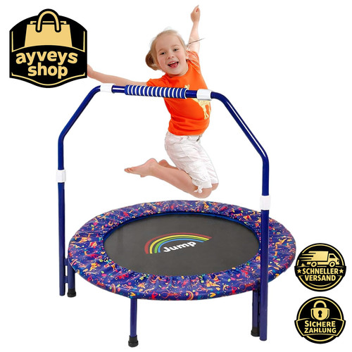 Trampolin faltbar mit - Ø, 91