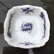 Meissen Schüssel Schale viereckig 19cm Hofdrache Blau Reich 1. Wahl Neuwertig