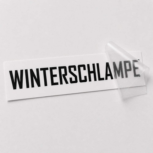 Winterschlampe autoaufkleber - winterschlampe,