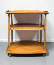 ERCOL BLOND WINDSOR TROLLEY