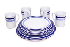 Melamin Camping Geschirr Set