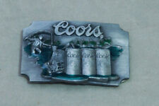 GÜRTELSCHNALLE BUCKLE KOPPELSCHNALLE SISKIYOU COORS USA 1990 B-90