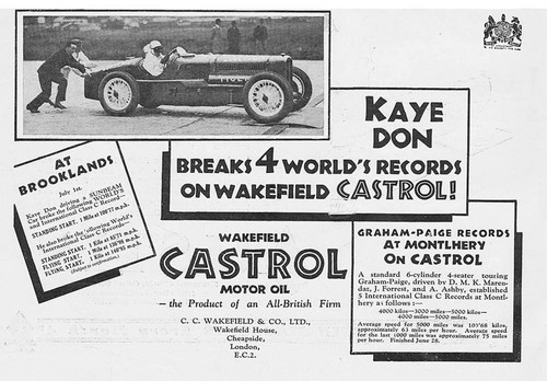 Castrol motoröl kaye don - castrol,