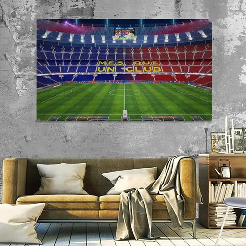 Fußballfans wandbehang - fußballfans,