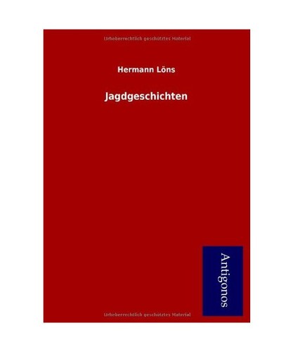 Jagdgeschichten hermann löns - hermann,