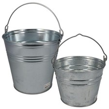 Zinkeimer Blecheimer verzinkt