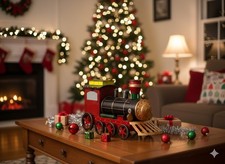 XXL 72 cm Weihnachts Zug &