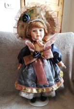 Sammlerpuppe "Reinart Faelens Collection" 43cm, Top Zustand, schöne Kleidung 