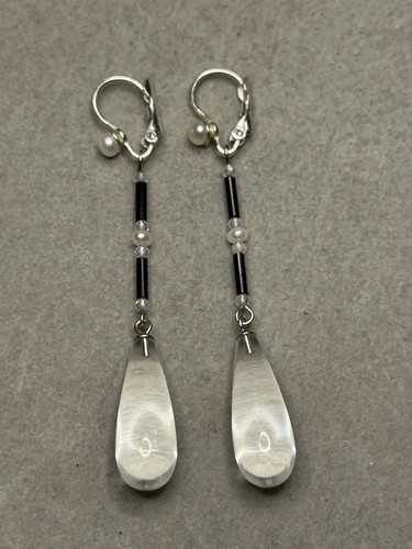 Ohrringe bergkristall silber - ohrringe,