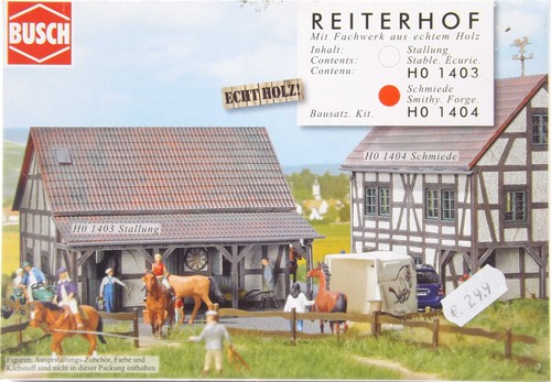 Busch 1403 reiterhof - 1403, mit
