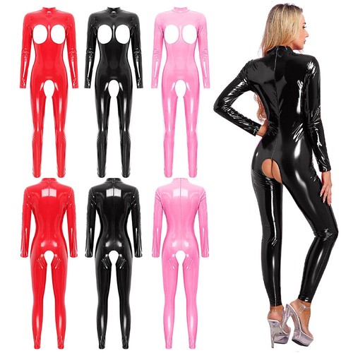 Damen lackleder dessous - damen,