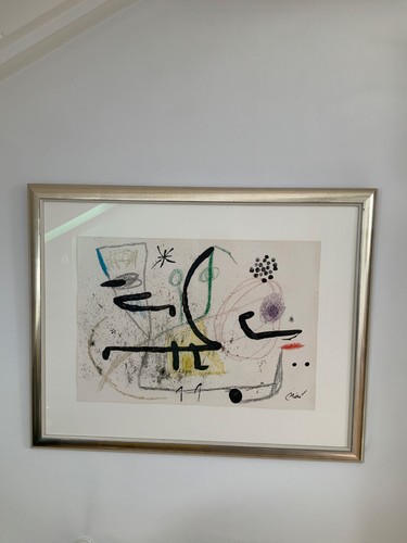 Joan miro lithographie der - joan, in