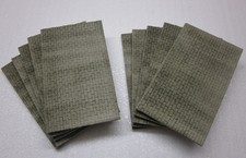 10 Mauerplatten für H0/TT - raue Bruchsteinoptik