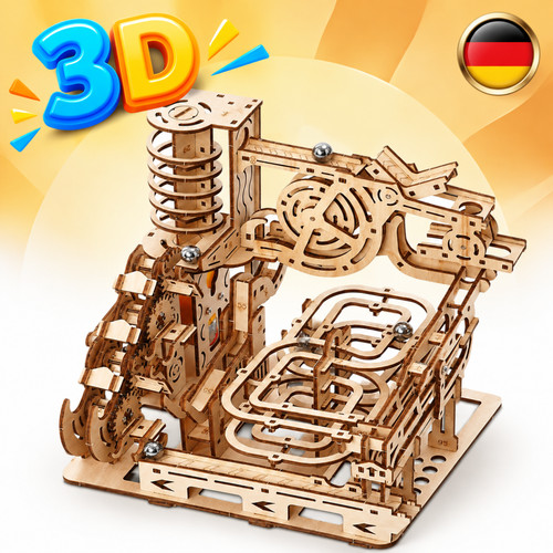 Mechanisch kugelbahn puzzle - mechanisch,