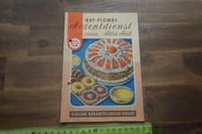 Heft Rezept Backen Kuchen ROT
