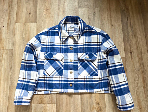 Zara damen flanellhemd kariert - flanellhemd,