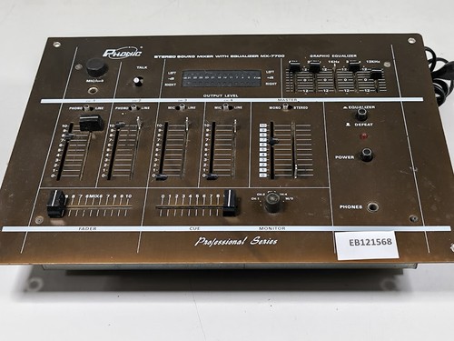 Phonic 7700 stereo mischer - mx-7700, stereo-mischer