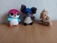 Nici Nicidoos 3er Set Schlüsselanhänger Plüsch Stofftier Kuscheltier Anhänger