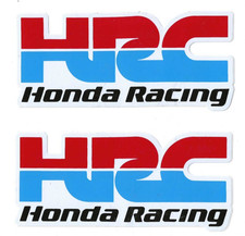 2 Honda HRC Aufkleber Sticker