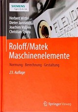 Roloff/Matek Maschinenelemente: Normung, Berechnung, Gestaltung 2