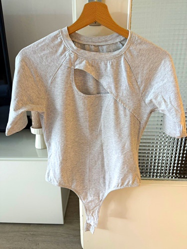 Damen body einteiler kurzarm - einteiler,