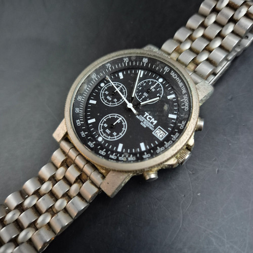 Tcm herren uhr chronograph - uhr,
