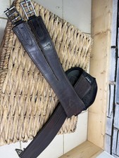 S/H 50”/125cm Eric le Tixerant langer Ledergurt - braun