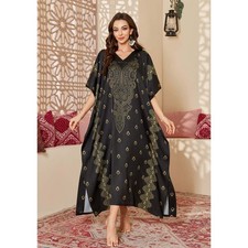 Kaftan Kleid lang Morgenmantel