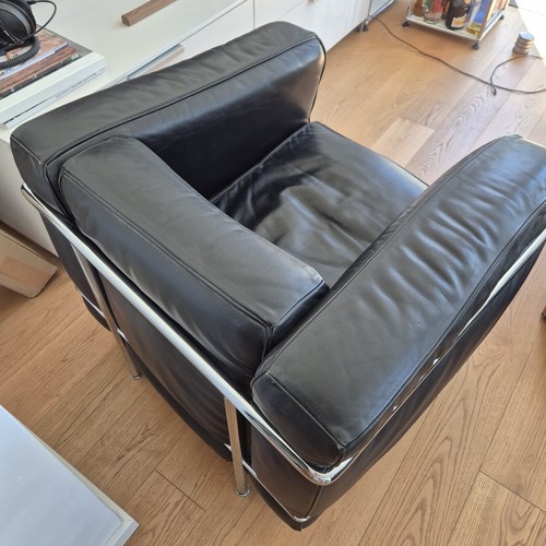 Cassina lc2 sessel leder - -,