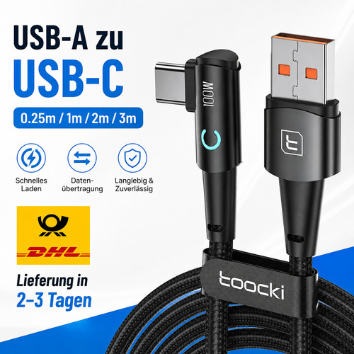 Usb auf 100w 90 - usb-a, usb-c