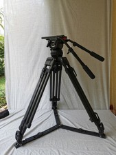 Secced SC-V18/100AH Fluid Head Stativ + Rollcoofer, Pan-Bars, Koffer – Profi