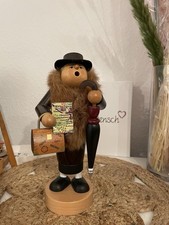 KWO Räuchermann „Reisetante“ - Die Dünnen Erzgebirge Weihnachten