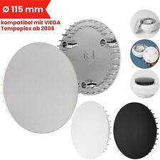 Abdeckhaube Duschabfluss Ø 115mm passend für Viega Tempoplex Dusche Deckel Haube