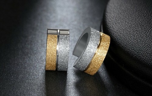 Titan titanium klapp creolen - titan,