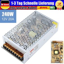 DC 12V 20A 240W Netzteil Trafo Schaltnetzteil Adapter Power Supply Transformator