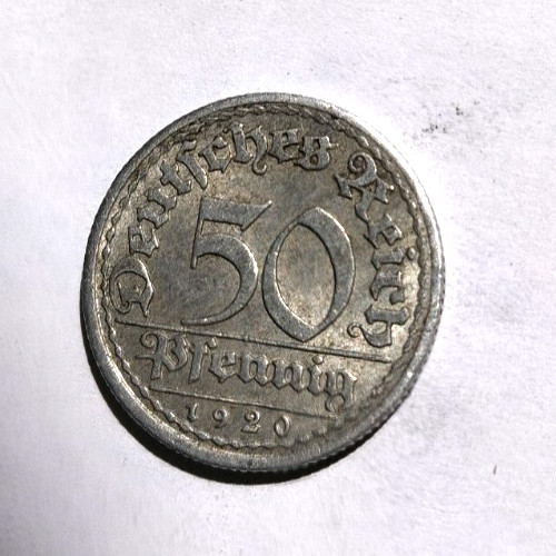 Weimarer republik pfennig - 50,