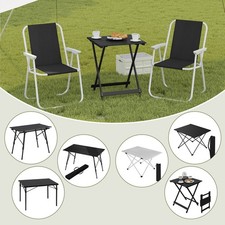 WOLTU Alu Campingtisch klappbar Gartentisch Balkontisch Beistelltisch mit Tasche